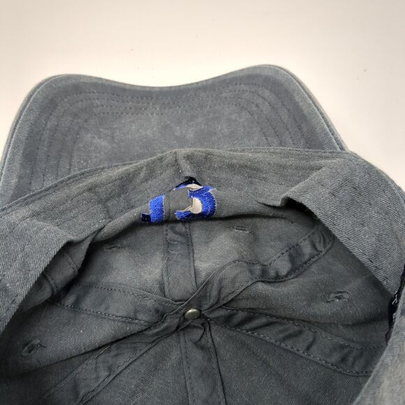 Number 13 Reberry Air Racing Slideback Hat Gray One Size Port & Company - Picture 7 of 8